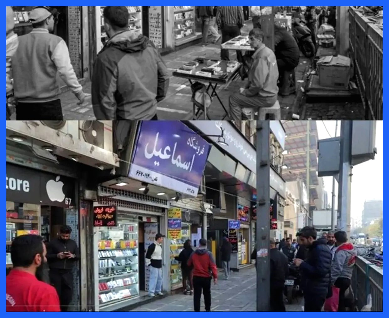 دستفروشان ساماندهی شدند؛ پیاده‌روی پاساژ علاءالدین دوباره به روی مردم گشوده شد!