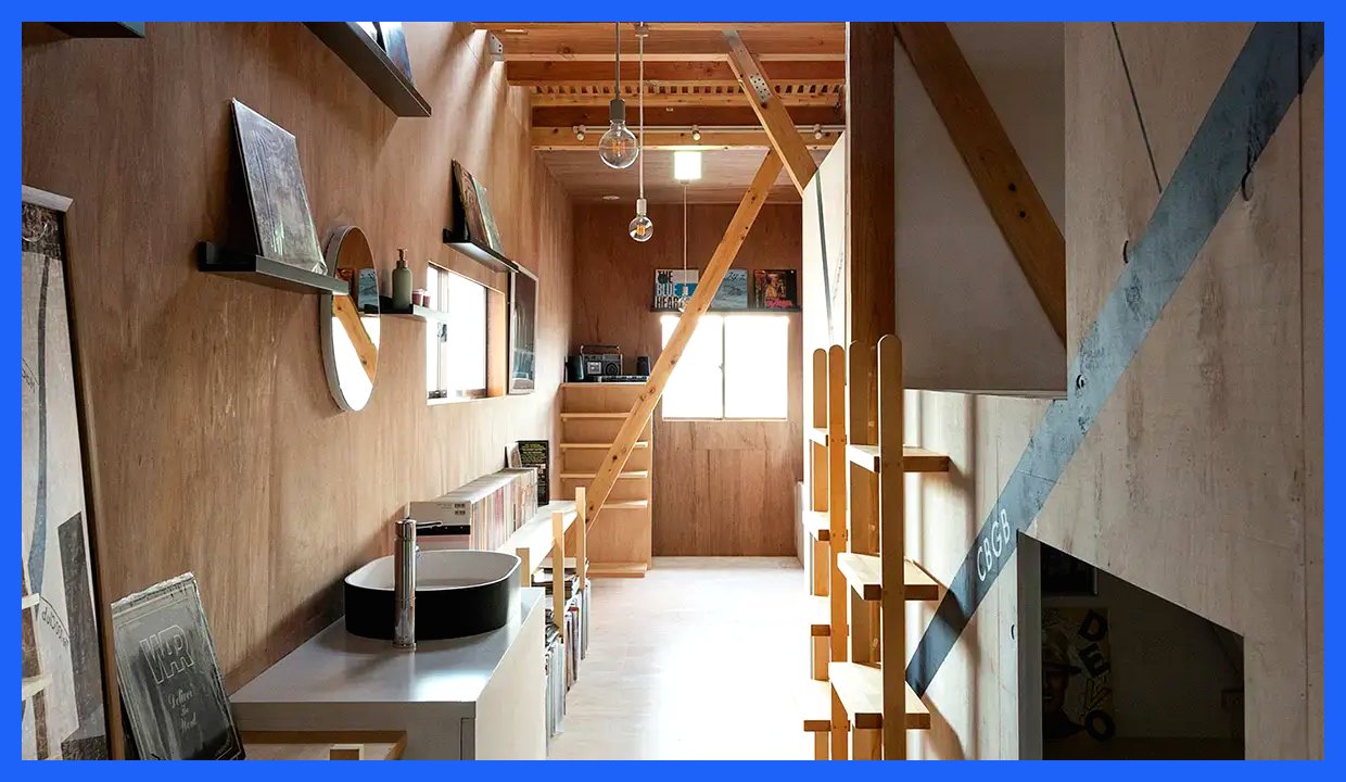 مهمان‌خانه 61 متری با طراحی هوشمندانه در ژاپن (+تصاویر)