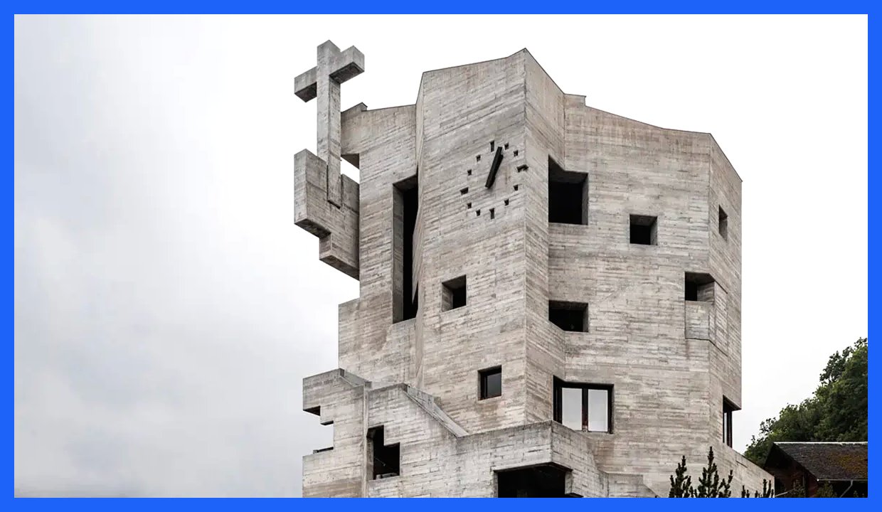 مکان مذهبی؛ شاهکار معماری سوئیس در یک نگاه (+عکس)