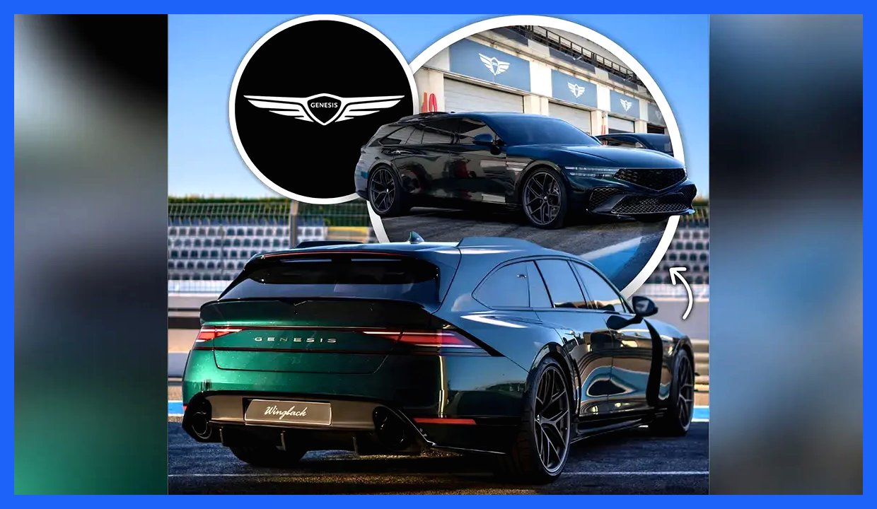 جنسیس استیشن G90 وینگ‌بک؛ چالشی جدی برای غول‌های اروپایی (+عکس)