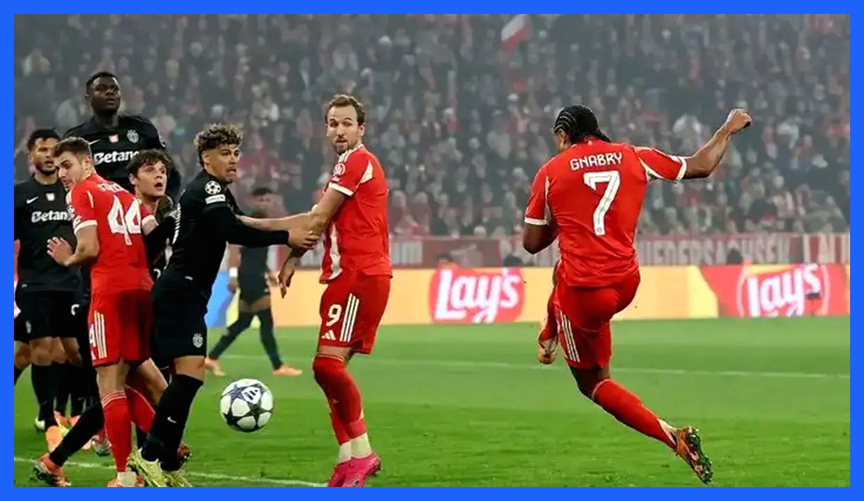 بایرن مونیخ با کامبکی شگفت‌انگیز، اسپورتینگ لیسبون را ۳ بر ۱ شکست داد!