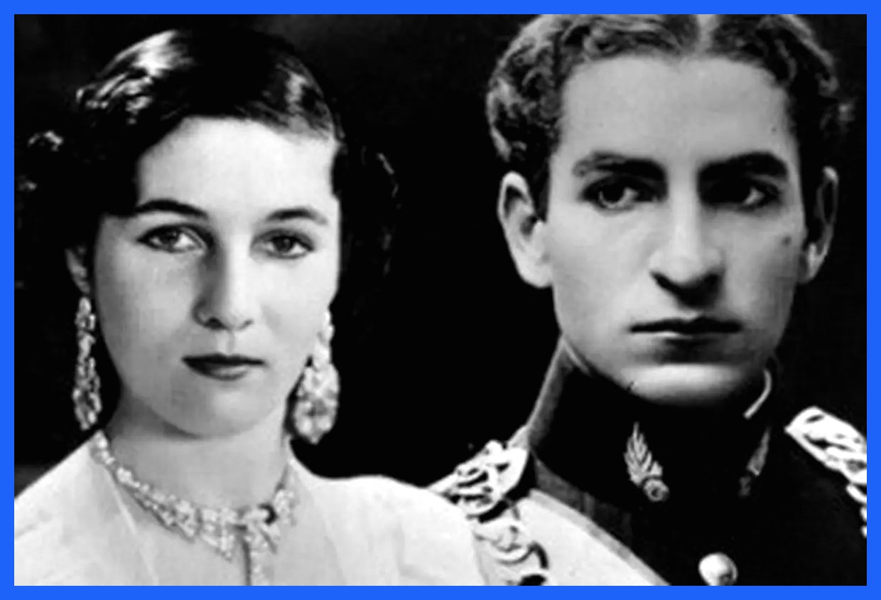 لحظه‌ای تاریخی از عروسی محمدرضا پهلوی و فوزیه در تهران؛ سال 1318 (عکس)