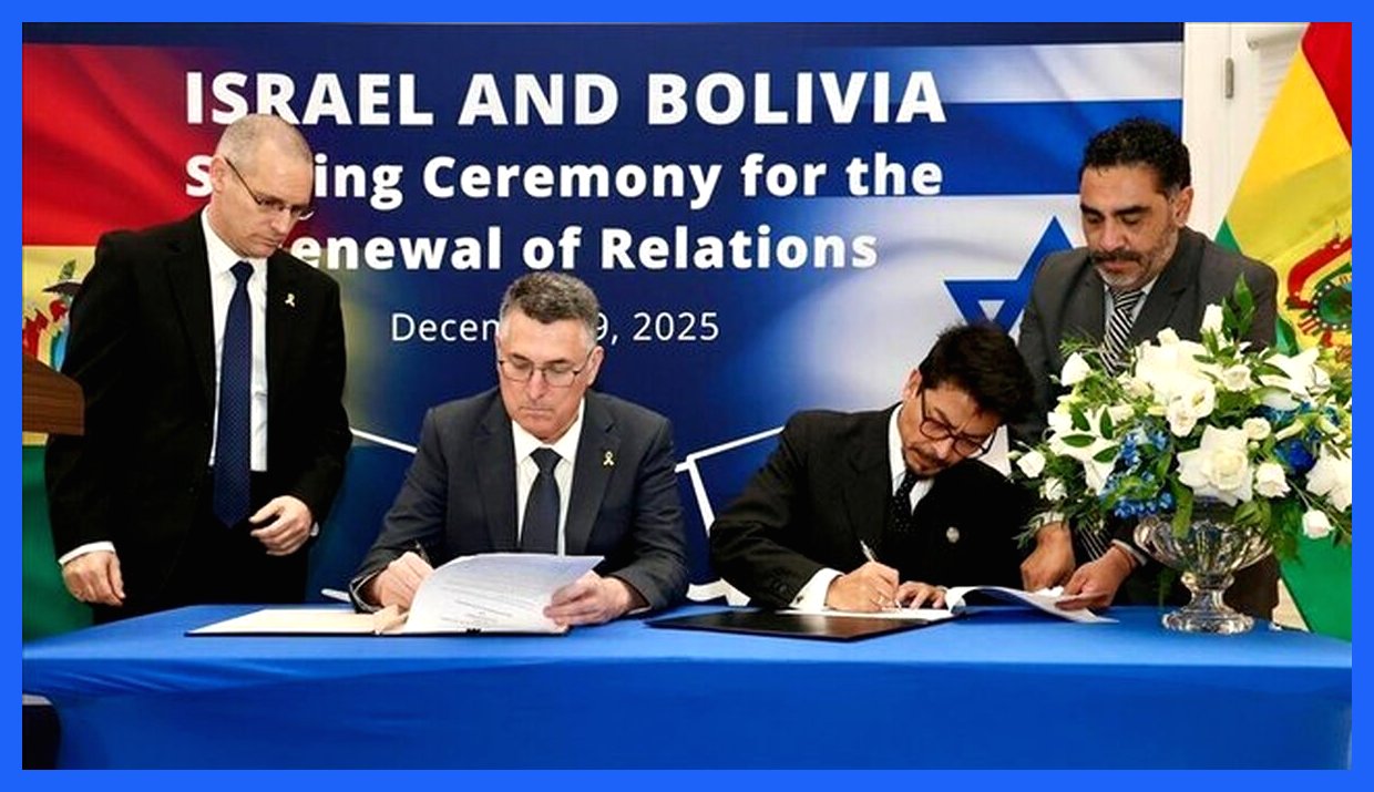رژیم صهیونیستی و دولت بولیوی به توافقی برای ازسرگیری روابط دیپلماتیک خود دست یافته‌اند. این توافق پس از مدت‌ها تنش و قطع روابط بین دو کشور به امضاء رسیده است و می‌تواند به بهبود اوضاع سیاسی و اقتصادی در منطقه کمک کند. به گزارش آگاهنا، این اقدام نشان‌دهنده تغییرات جدید در