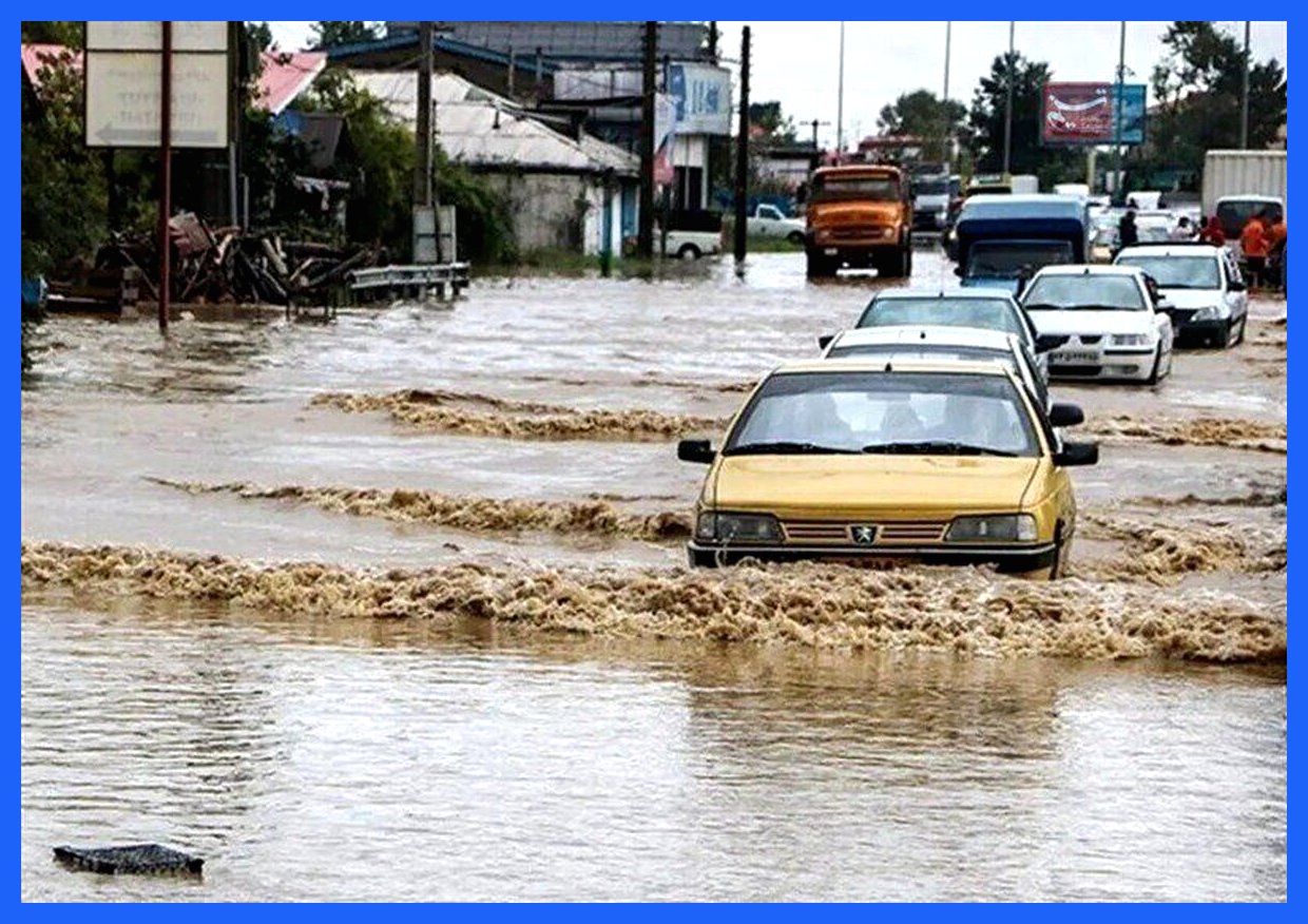 هشدار هواشناسی مازندران: احتمال سیلاب و ریزش سنگ در پیش است