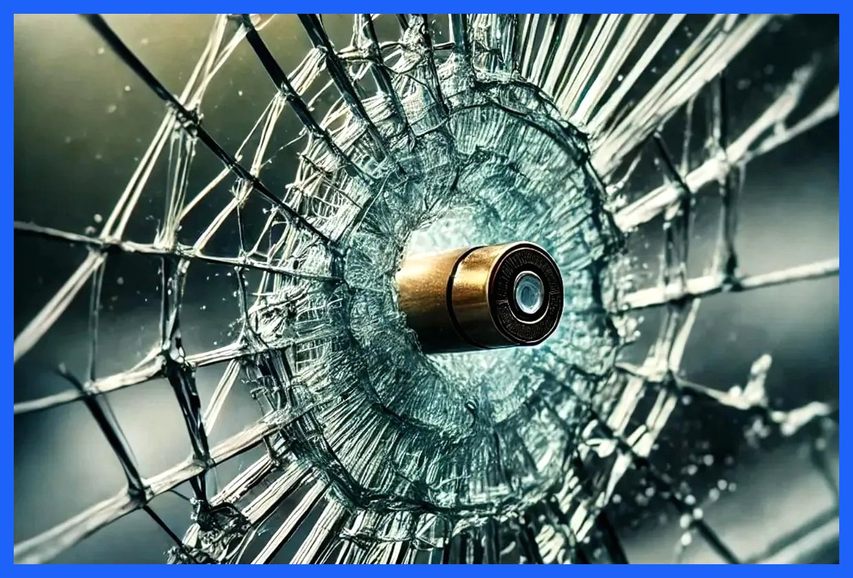 چرا شیشه ضدگلوله ترک می‌خورد اما نمی‌شکند؟