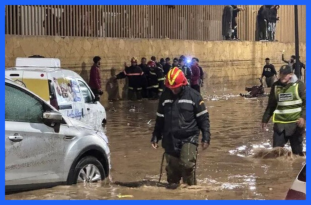 مرگ و میر سیل در مراکش به ۴۱ نفر افزایش یافت
