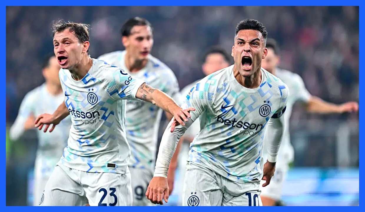 اینتر با پیروزی پرتنش ۲-۱ مقابل جنوا، به صدر جدول سری آ بازگشت