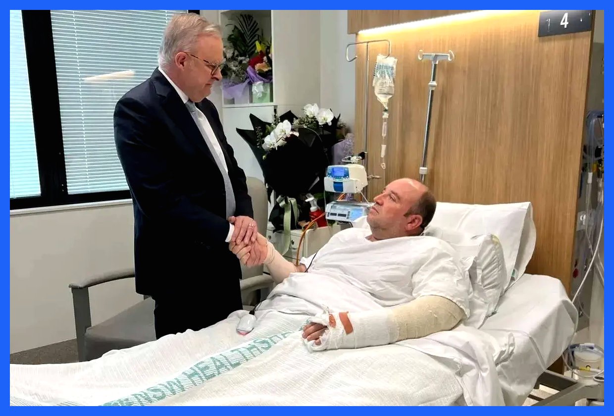 نخست وزیر استرالیا به عیادت قهرمان تیراندازی سیدنی رفت