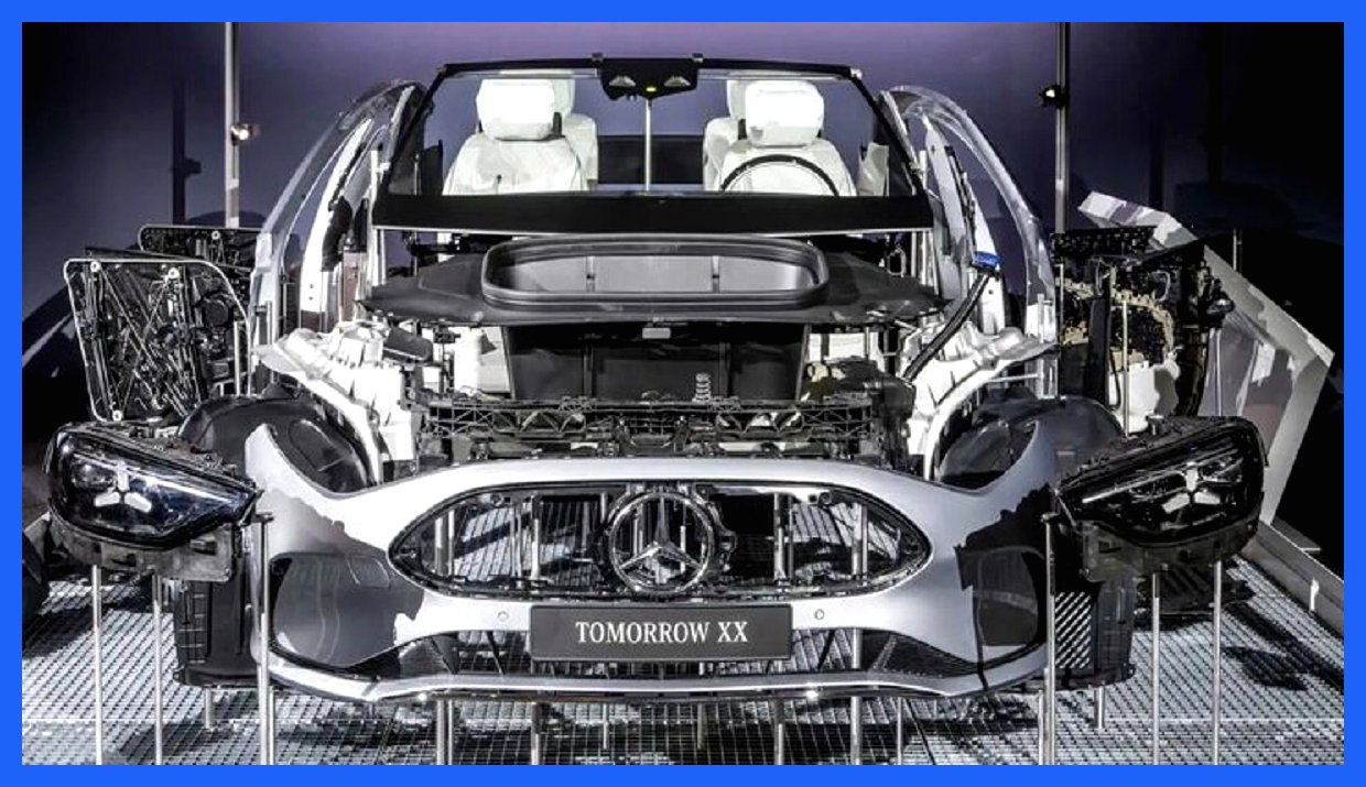 مرسدس‌بنز و آینده خودروهای قابل تعمیر: گام به سوی اقتصاد چرخشی