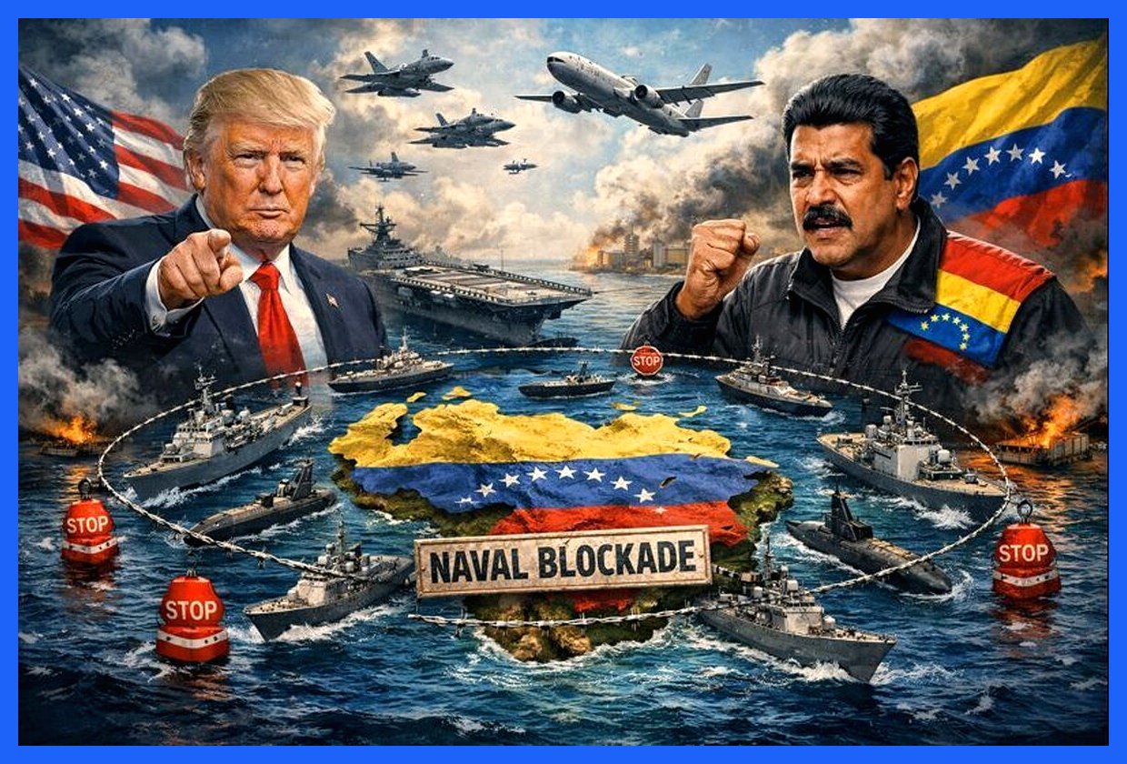 دولت دونالد ترامپ، رئیس‌جمهور سابق ایالات متحده، اعلام کرده است که در نظر دارد محاصره دریایی ونزوئلا را به اجرا درآورد. وی تأکید کرد که این اقدام به منظور بازگرداندن تمام نفت، زمین و سایر دارایی‌هایی است که به گفته او، پیش از این از ایالات متحده دزدیده شده