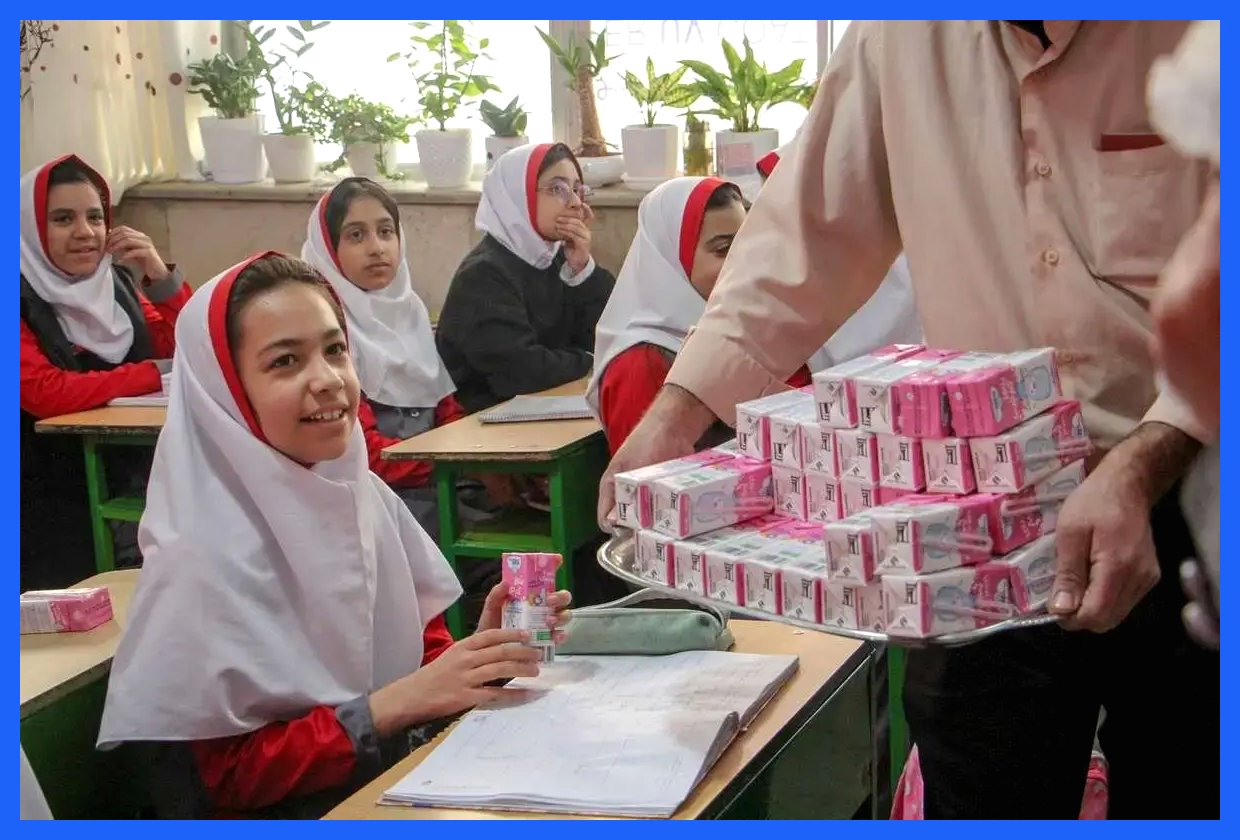 توزیع شیر تنها در مدارس ابتدایی دولتی آغاز شد