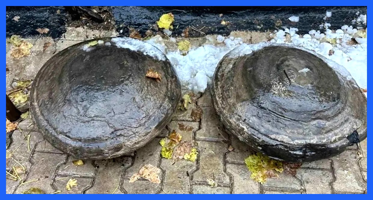 کشف سنگ‌های عجیب و غریب در حین عملیات راهسازی