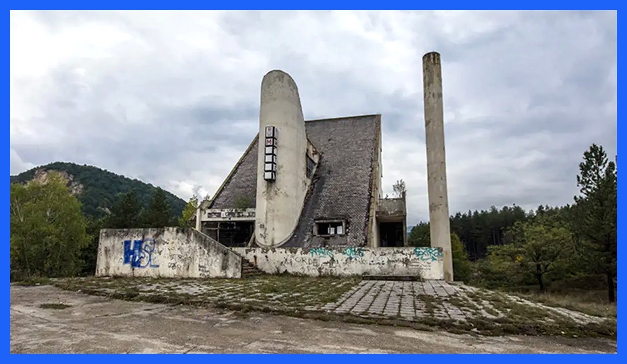 بازگشت به میراث مدرنیسم در بالکان؛ کاوشی در ویرانه‌های متل «میلیه‌وینا» بوسنی (+عکس)