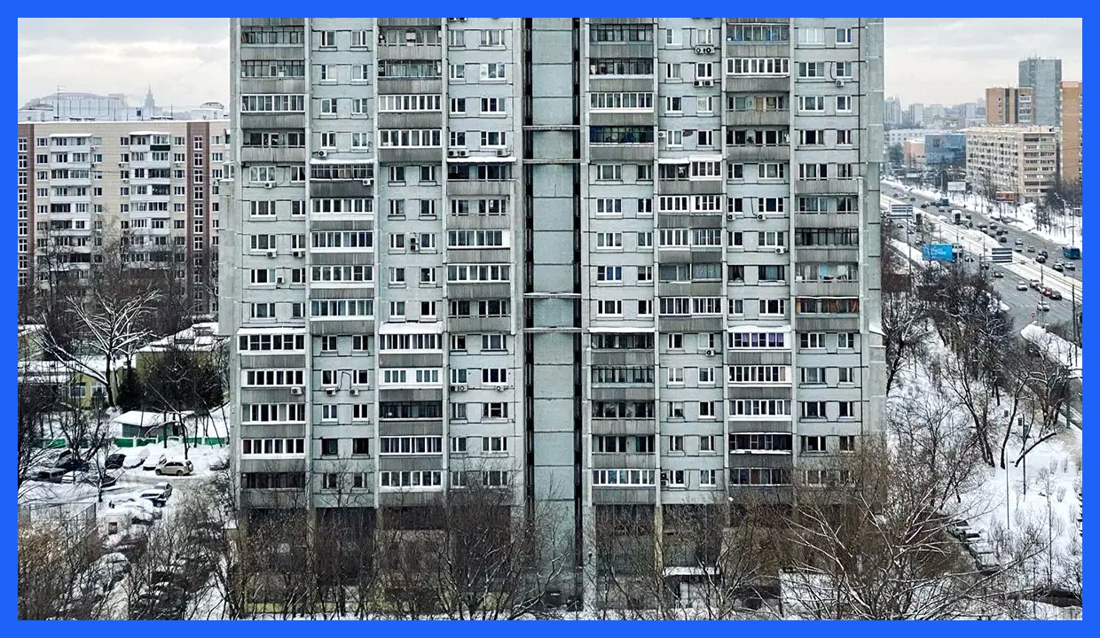 معماری منحصر به فرد خانه مکعب روبیک در مسکو (+عکس)