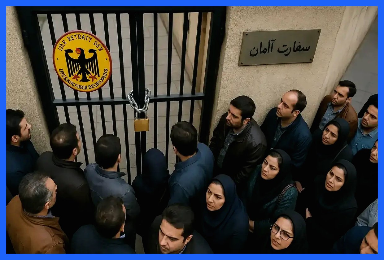 سفارت آلمان: دریافت ویزای کار به بهای سرکیسه کردن متقاضیان