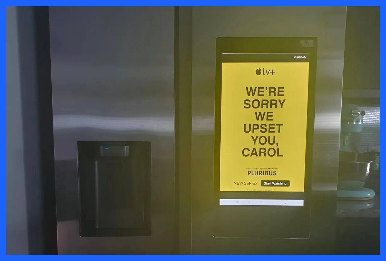 پیام عجیب یخچال سامسونگ، یک نفر را به بیمارستان کشاند!