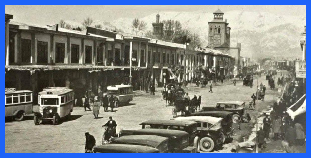 ایستگاه شمس العماره در سال ۱۳۱۱(عکس)