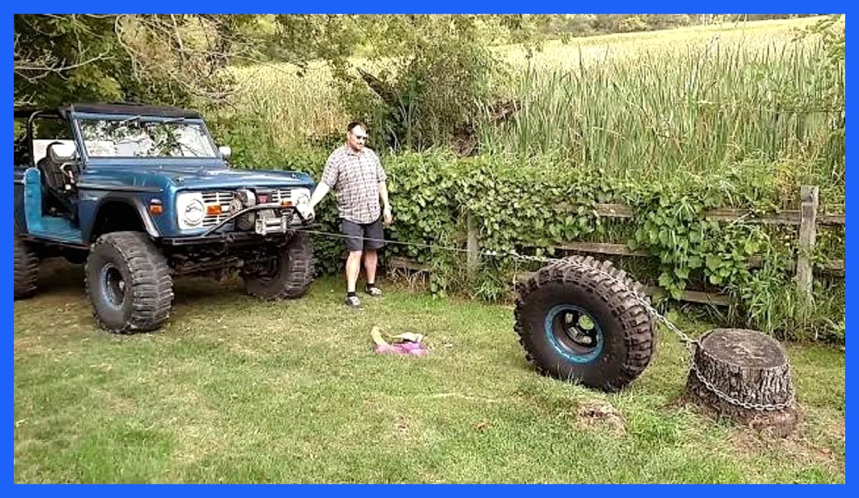 استفاده از فیزیک برای خارج کردن کنده درخت از زمین