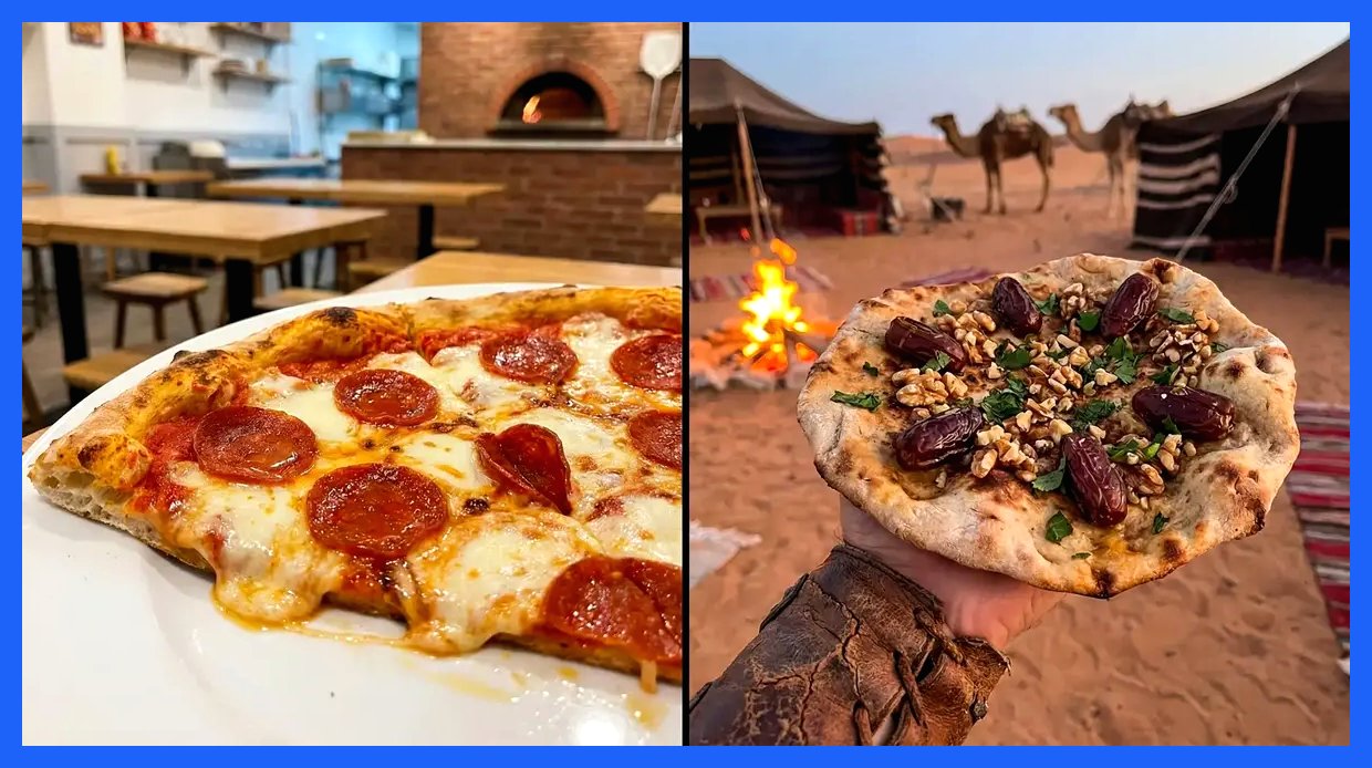 مبدا پیتزا ایران است یا ایتالیا؟