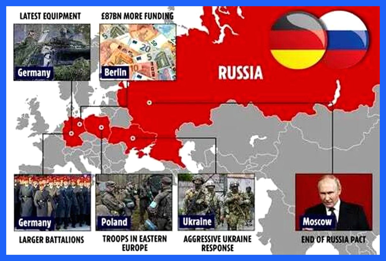 افشای گزارش 1200 صفحه ای مبنی بر آمادگی آلمان برای جنگ با روسیه