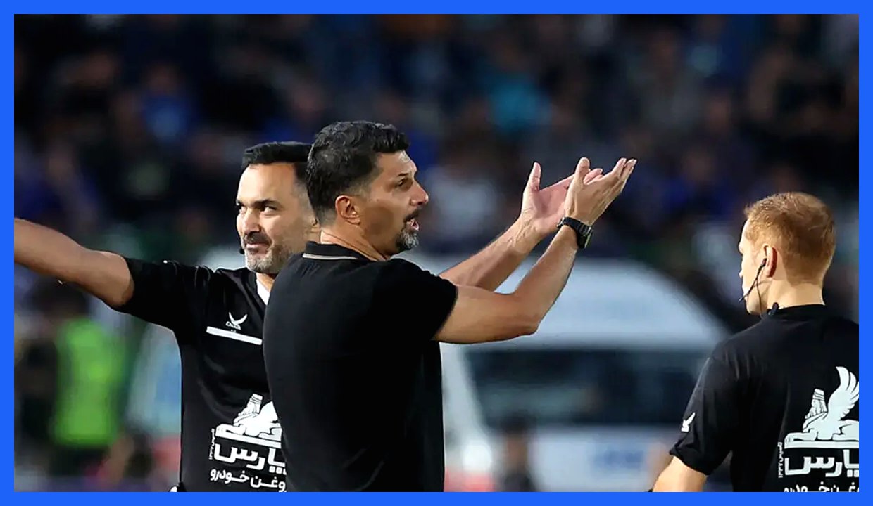 حسینی: گل پرسپولیس تصادفی بود؛ چمن شهر قدس به شدت نامناسب است، زمین اراک در مقایسه با آن سن‌سیروست!