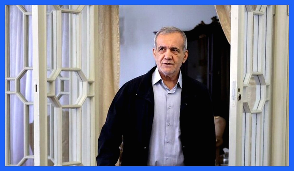 عیادت پزشکیان از سقاب اصفهانی 