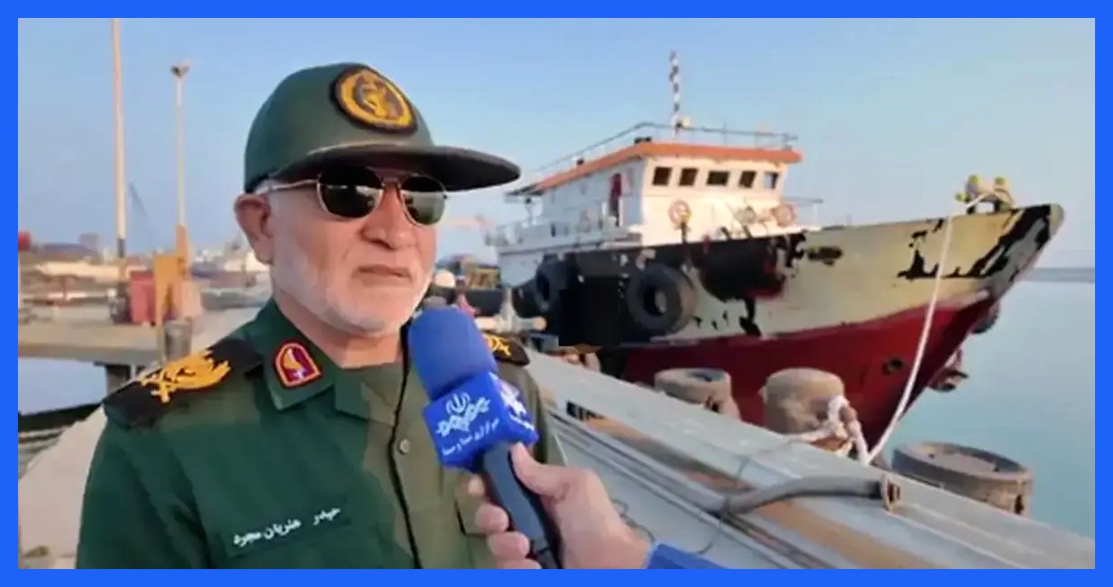 توقیف گازوئیل قاچاق کشتی سوازیلندی در خلیج فارس به دست سپاه