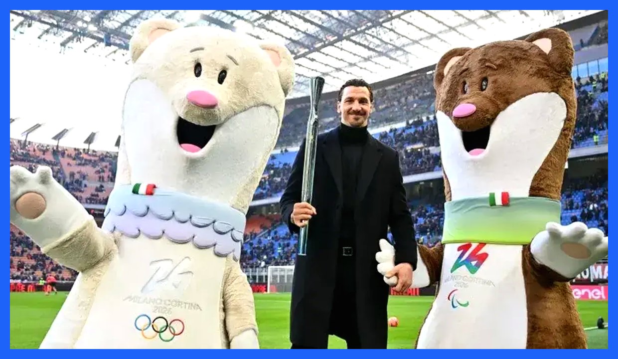 زلاتان ابراهیموویچ، مشعل‌دار المپیک زمستانی میلان ۲۰۲۶ شد!