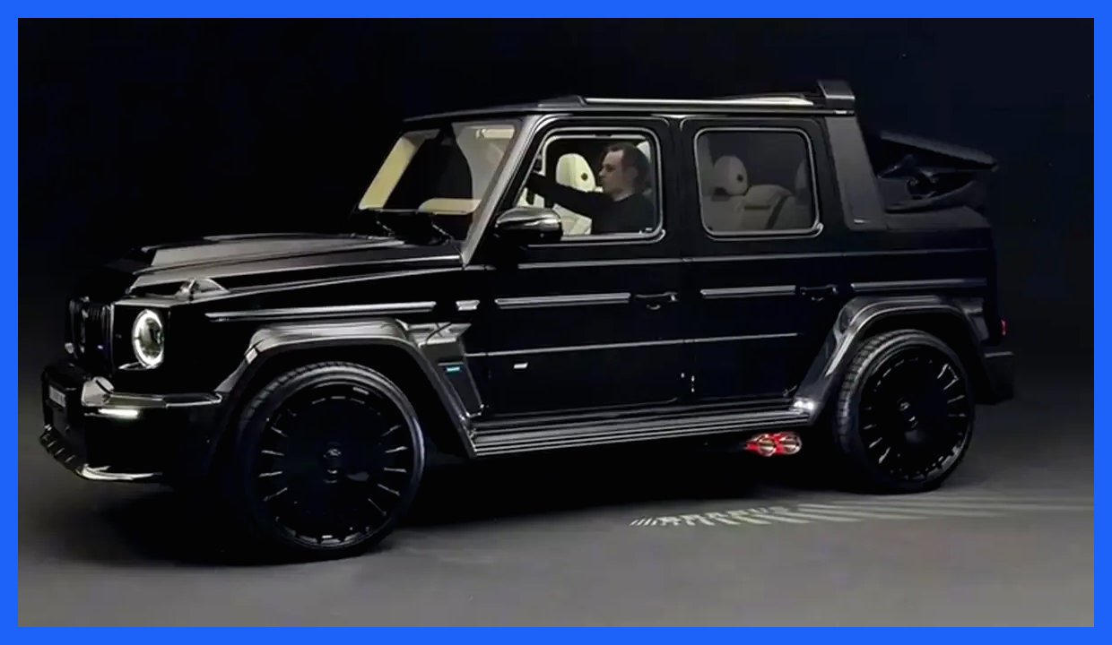 مرسدس G63 به «برابوس ۹۰۰ کابریولت» تبدیل شد؛ خودرویی ۷۵۰ هزار یورویی!