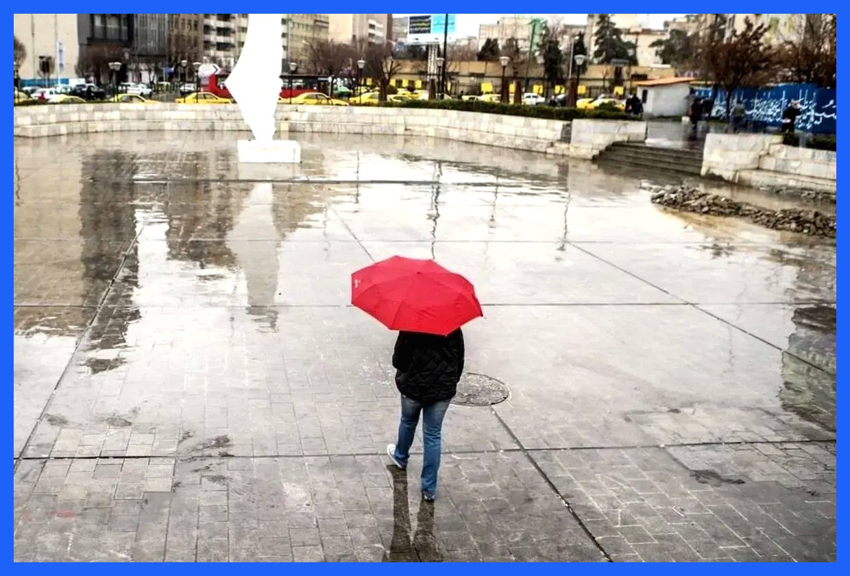 پیش‌بینی بارش‌ها برای چهارشنبه آینده