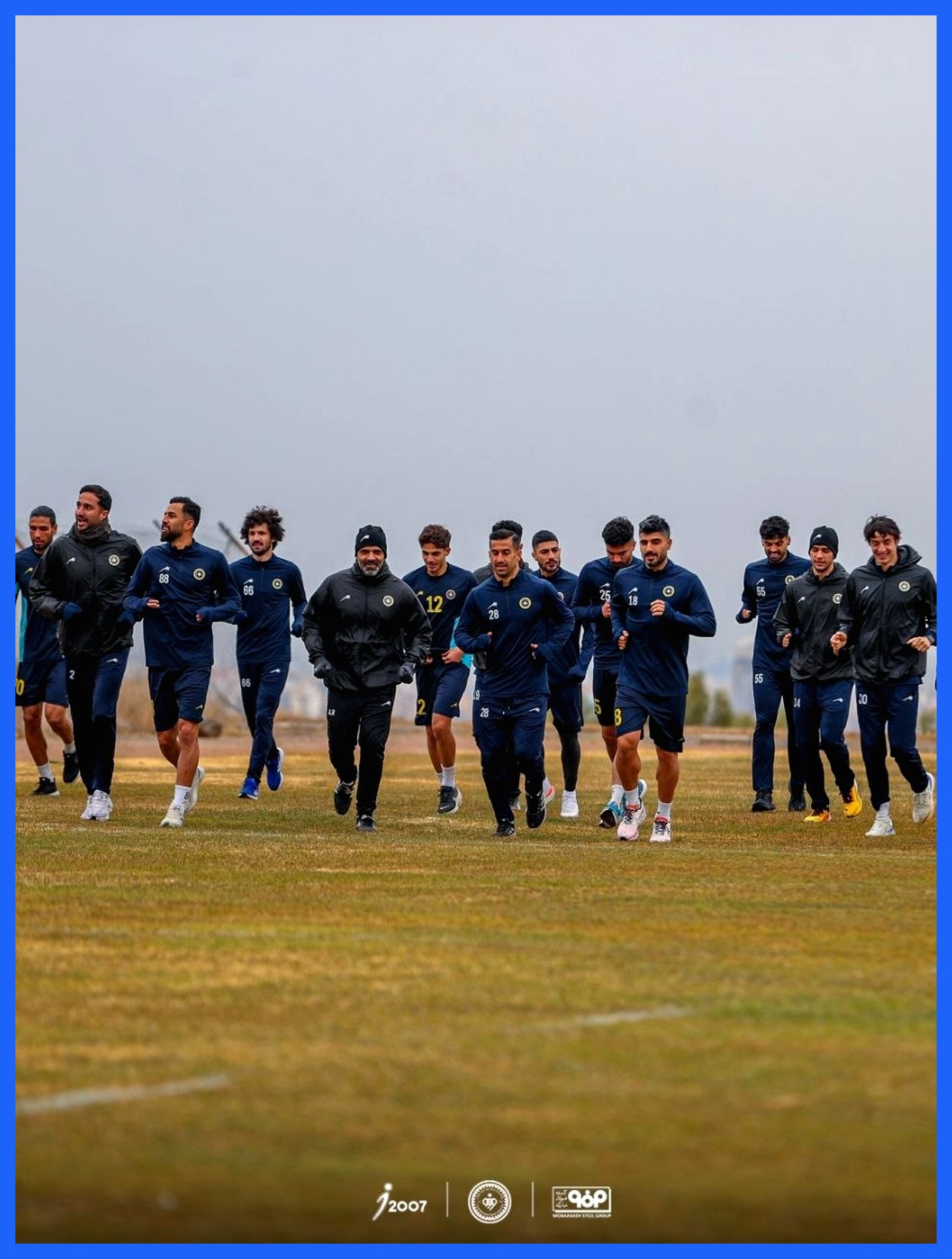 سپاهان در برف، تمرین صعود را به نمایش گذاشت (عکس)