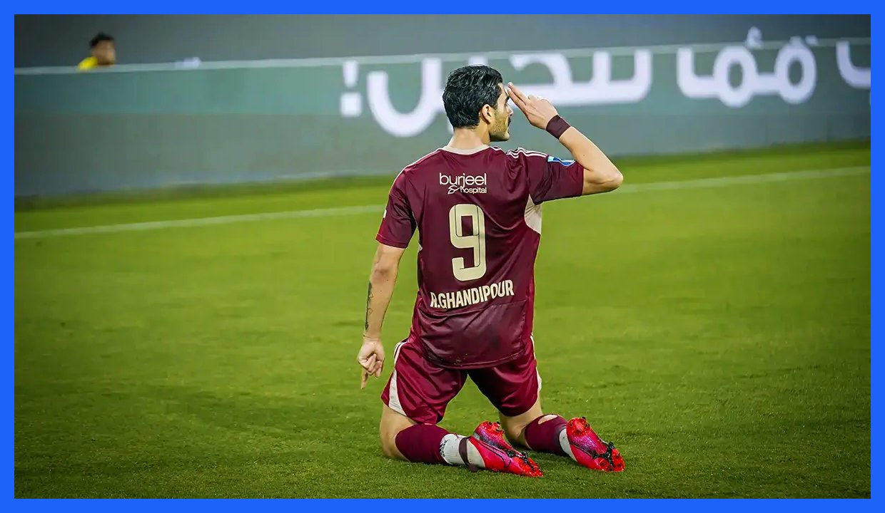 رضا غندی‌پور؛ ستاره پنهان مورایس و درخشش مهاجم ایرانی الوحده در جام اتحادیه امارات