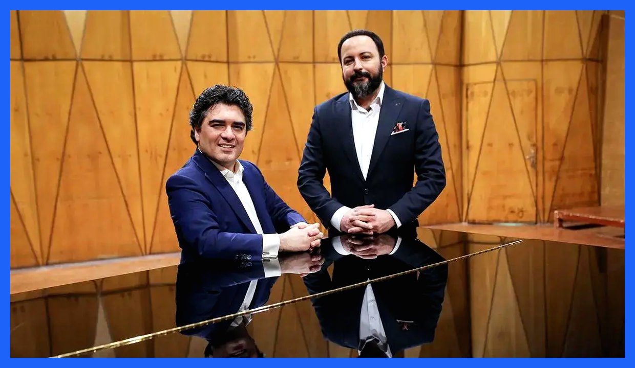 سلفی سامان احتشامی در دبی اپرا؛ قابی یادگاری از کنسرت مهران مدیری (عکس)