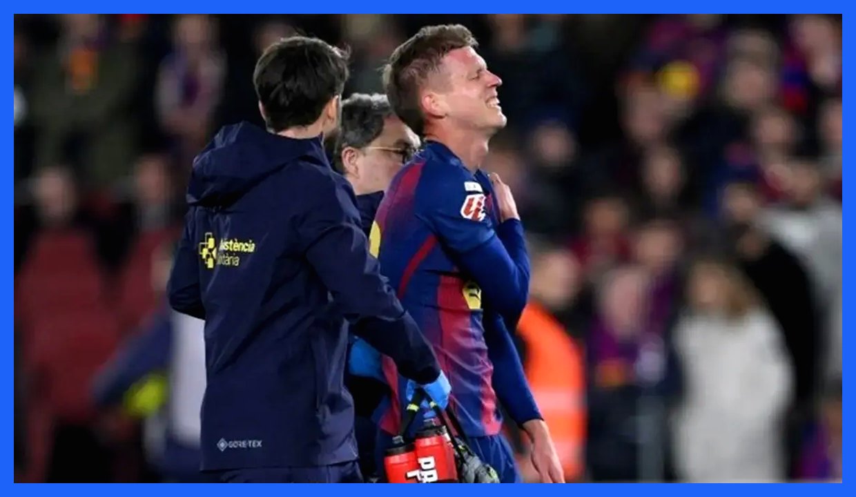 مصدومیت دنی اولمو؛ بارسلونا در بحران جدیدی گرفتار شد