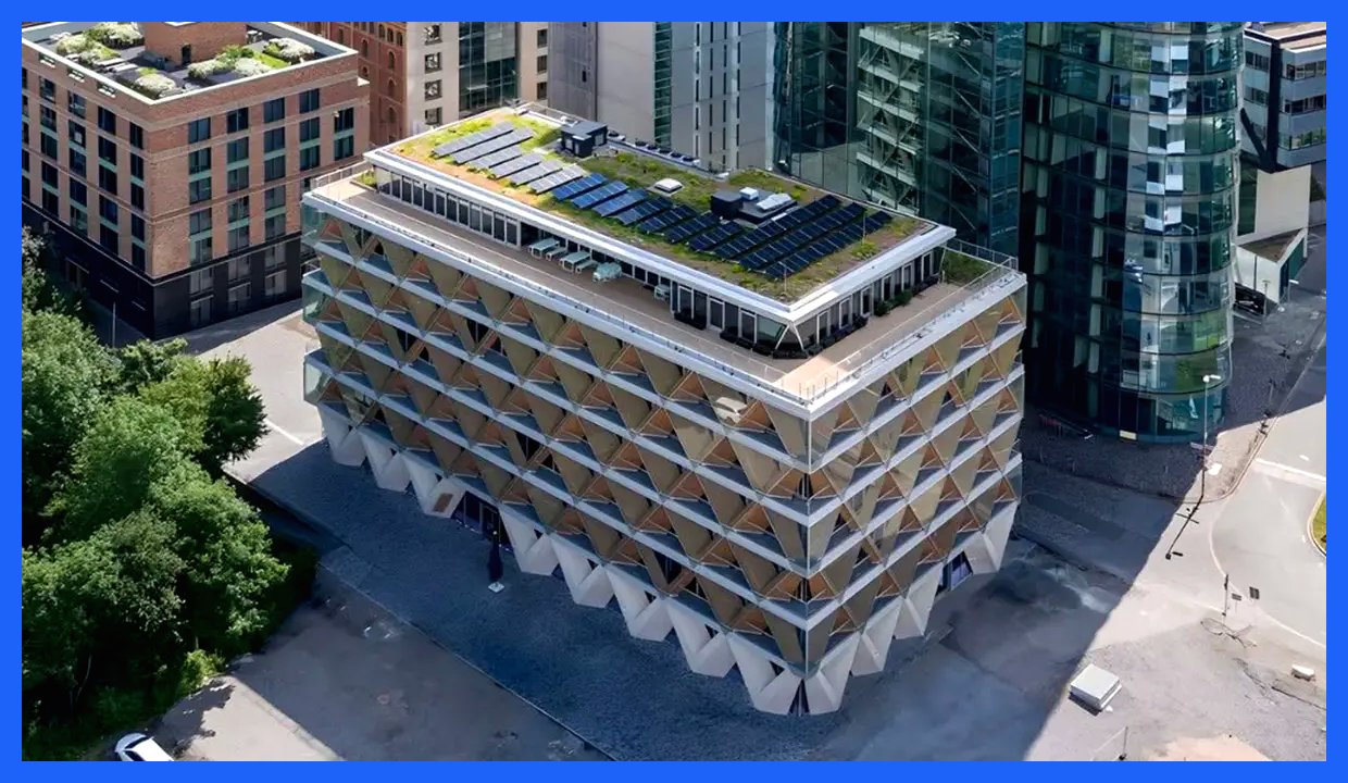 معماری که شیفته هندسه است! (+عکس)