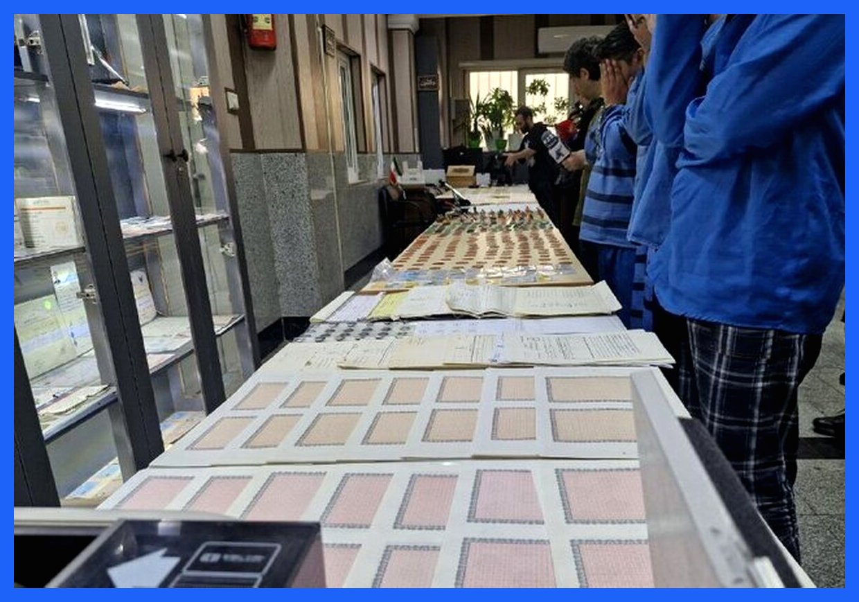 پلمب دو کارگاه تولید ویزا و گذرنامه جعلی در تهران