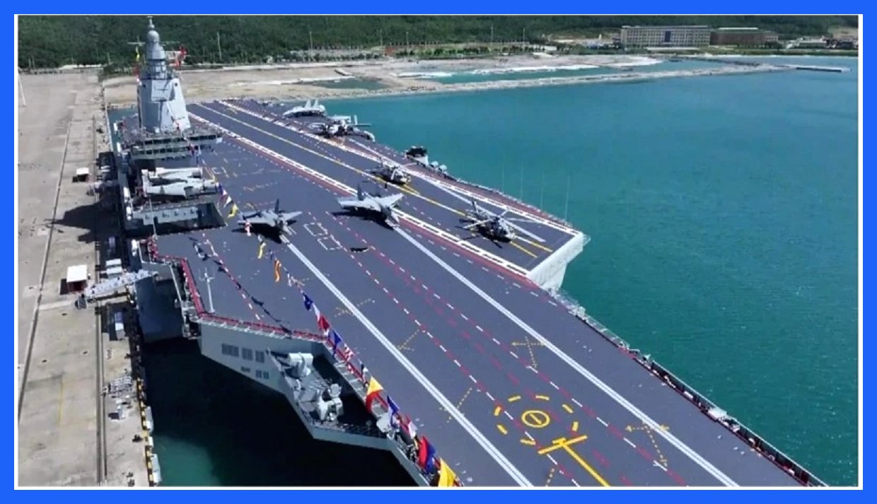ناو هواپیمابر فوجیان؛ تغییر دهنده موازنه قدرت دریایی آمریکا و چین! (+عکس)