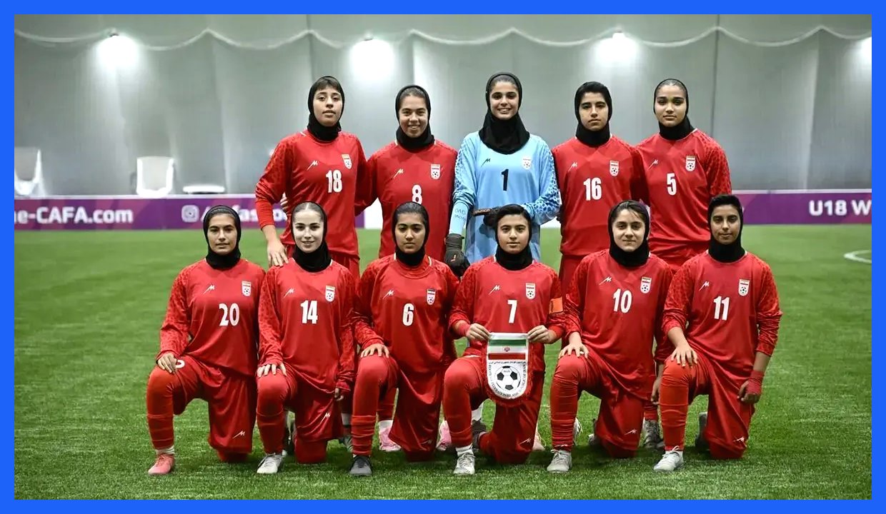فوتبال دختران زیر ۱۸ سال ایران سوم آسیا شد؛ پایان کار تیم ملی در تورنمنت کافا با شکست مقابل میزبان