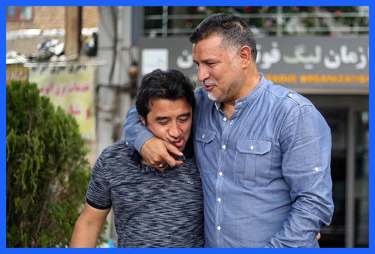 علی دایی و خداداد عزیزی قبل از حماسه ملبورن با هم قهر بودند(فیلم)
