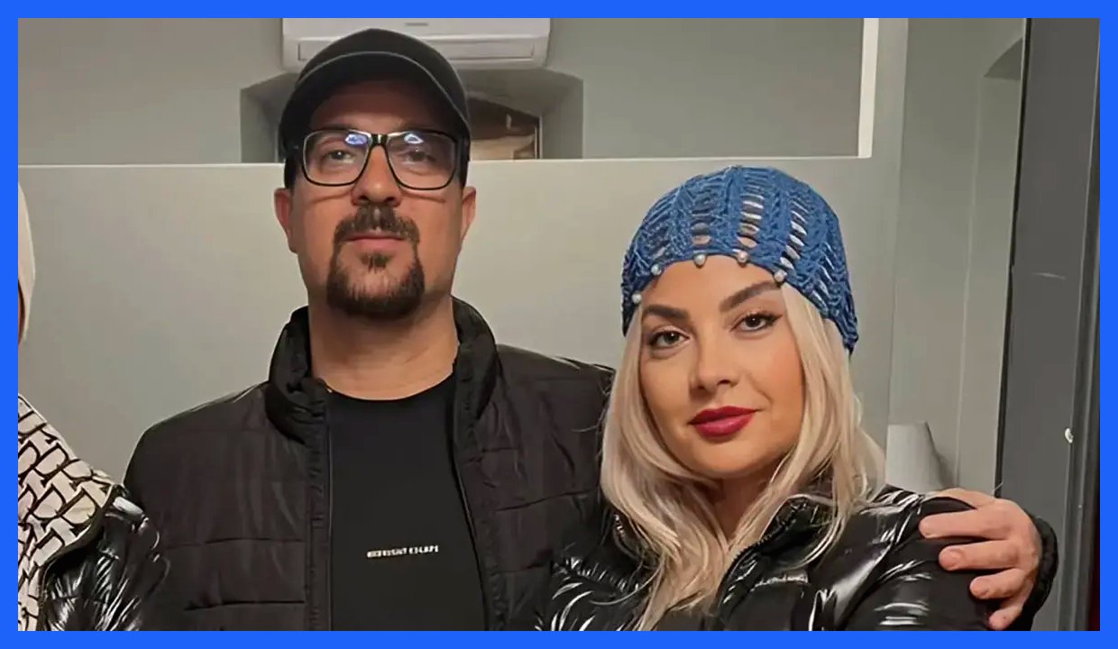 استایل زمستانی و کلاه منحصر به فرد همسر احمد مهران‌فر در پشت صحنه تئاتر (عکس)