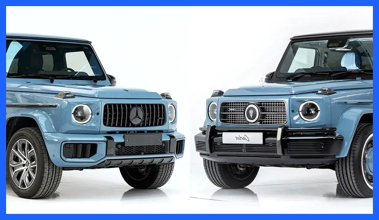 مرسدس جی-کلاس زیر تیغ جراحی کارلکس؛ نمایش خاص آلمانی در دبی (+تصاویر)