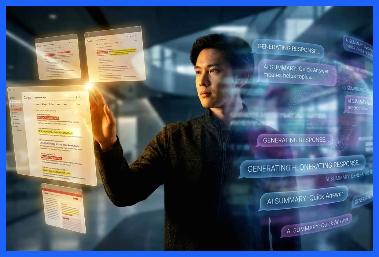 هشدار دانشمندان: یادگیری با هوش مصنوعی شما را سطحی‌نگر می‌کند