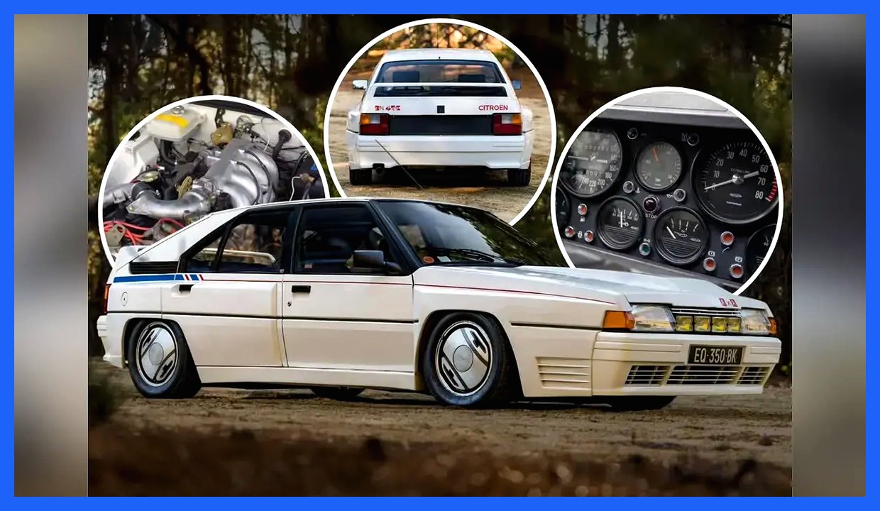 BX 4TC؛ خودرویی که سیتروئن هر چه ساخته بود اوراق کرد! (+عکس)