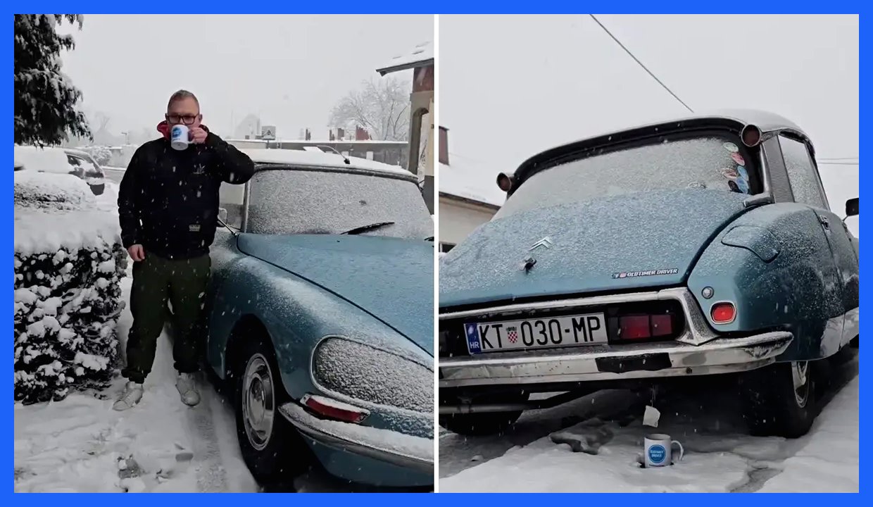 چای عصرانه به سبک هیدروپنوماتیک در کرواسی! (فیلم)