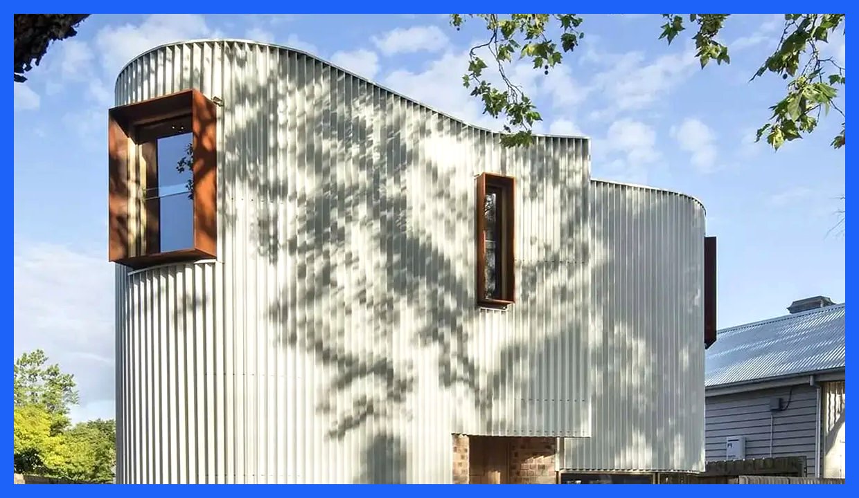 خانه True North؛ معماری خلاقانه روی زمین مثلثی (+عکس)