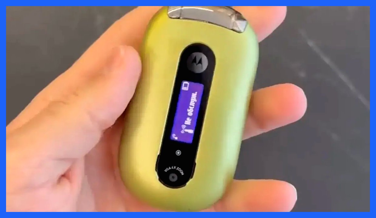 گوشی موتورولا پبل U6؛ طراحی خاصی با توجه به سنگ! (فیلم)