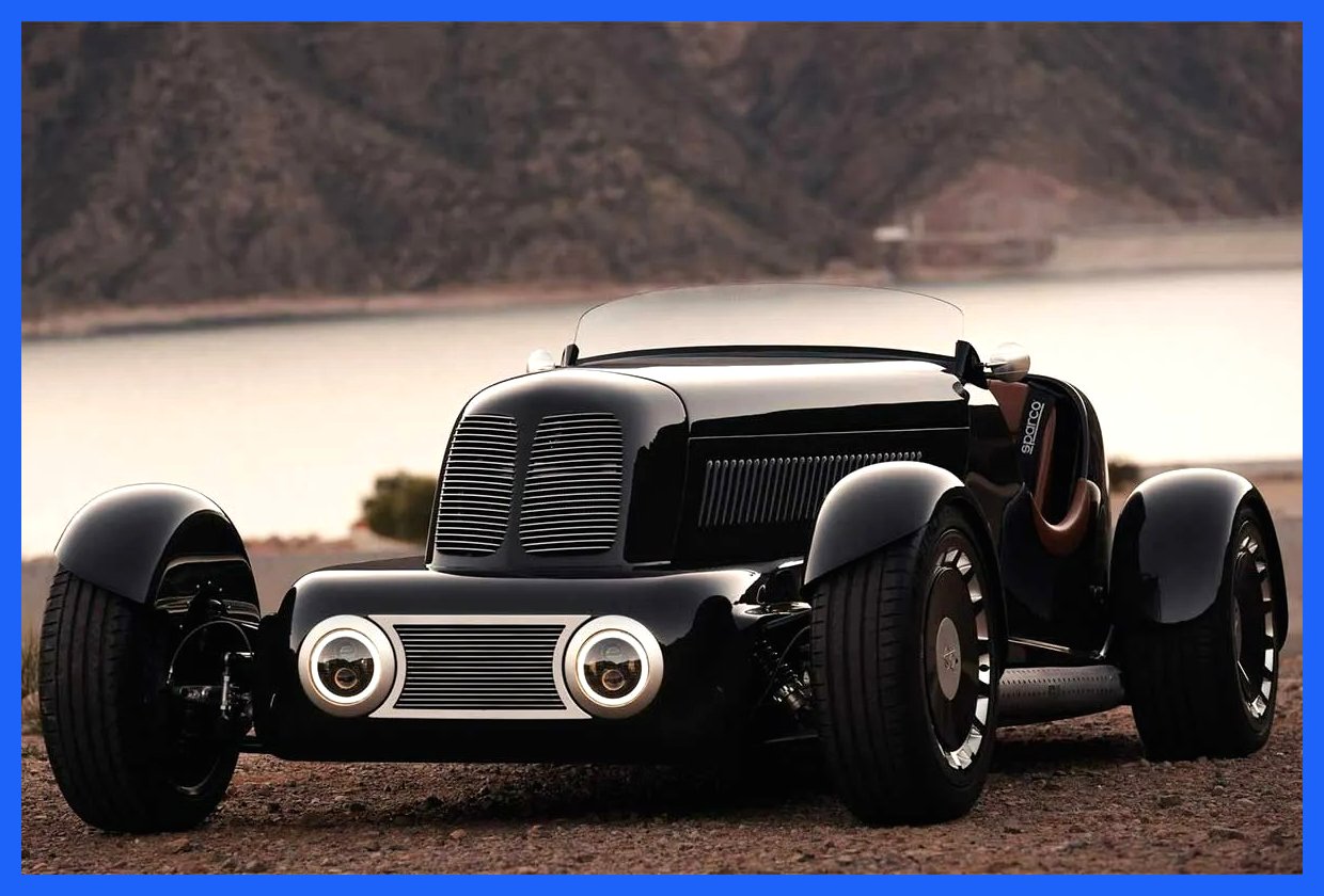 فورد SP40 اسپیدستر؛ احیای یک اسطوره با بدنه‌ای تمام‌فیبرکربن (+عکس)