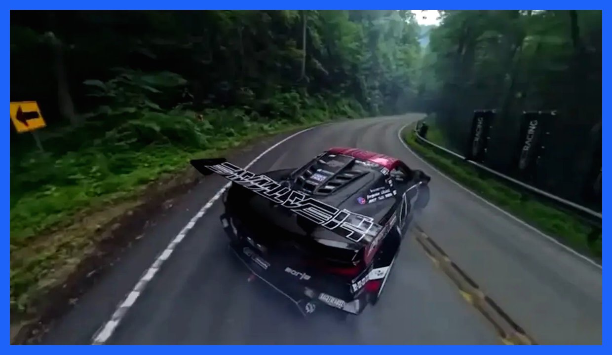 دریفت C8 در کوهستان‌های کنتاکی؛ شورولت اینجوری به زمین می چسبه! (فیلم)