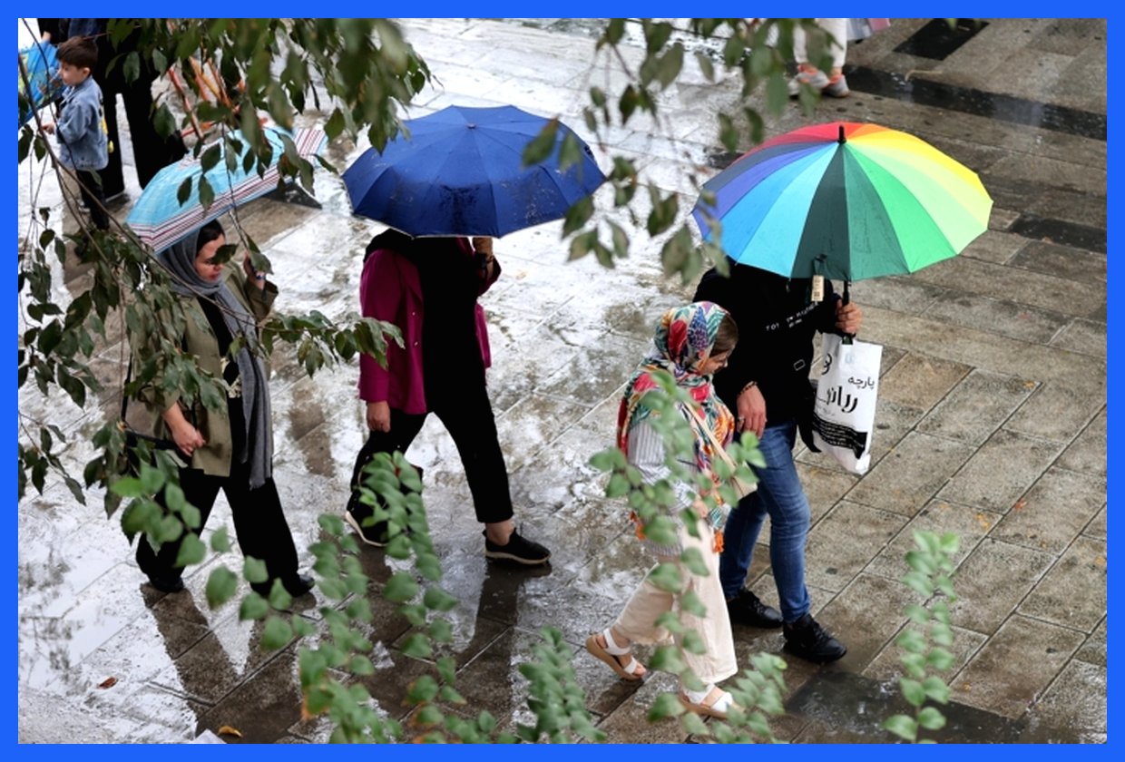 تهران، تا پنجشنبه زیر بارش باران خواهد بود