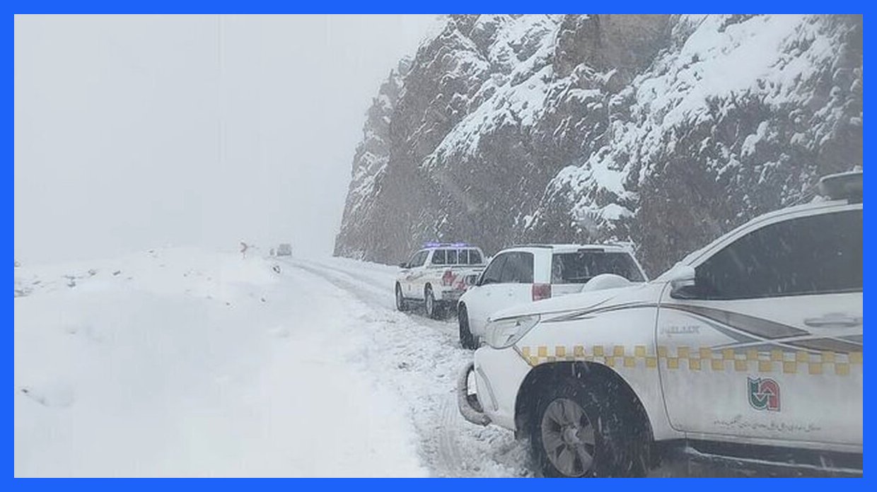 هشدار پلیس راه: برف و لغزندگی در انتظار رانندگان برخی جاده‌ها